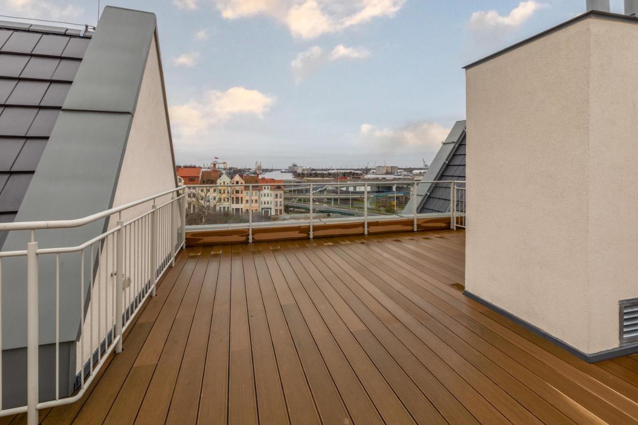 Old Town Szczecin Blue Apartment Luaran gambar