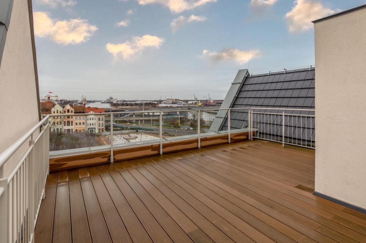 Old Town Szczecin Blue Apartment Luaran gambar
